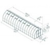 Canopia by Palram Serre de jardin en polycarbonate Gris 23.5m²