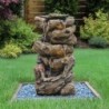 Art-Pond Fontaines Marron / bois naturel