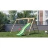 Chalet et Jardin Stations de jeux Bois massif Bois naturel