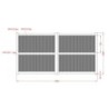 X-Metal Portails en aluminium Aluminium Anthracite