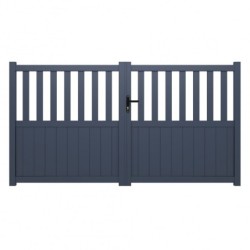 X-Metal Portails en aluminium Aluminium Anthracite