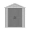 Jôbu Abri de jardin résine Polyéthylène Haute Densité (HDPE) Beige 2.75m²