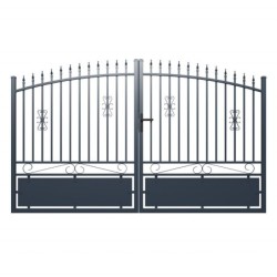 X-Metal Portails en aluminium Aluminium Anthracite