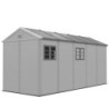 Jôbu Abri de jardin résine Polyéthylène Haute Densité (HDPE) Beige