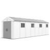 Jôbu Abri de jardin résine Polyéthylène Haute Densité (HDPE) Beige
