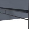 Sunjoy Tonnelles de jardin Acier Gris 6.16m²