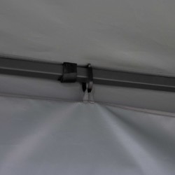Sunjoy Tonnelles de jardin Acier Gris 6.16m²