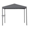 Sunjoy Tonnelles de jardin Acier Gris 6.16m²