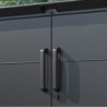 X-Metal Coffre de jardin Acier galvanisé Gris 1.52m²