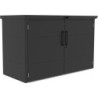 X-Metal Coffre de jardin Acier galvanisé Gris 1.52m²