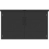 X-Metal Coffre de jardin Acier galvanisé Gris 1.52m²