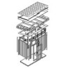 Timbela Abris de jardin en composite Composite Marron 3m²