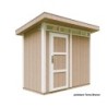 Timbela Abris de jardin en composite Composite Marron 3m²