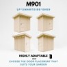 Timbela Abris de jardin en composite Composite Marron 3m²