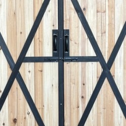 Arbour Armoire de jardin Bois 0.7m²