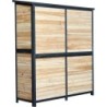 Arbour Armoire de jardin Bois 0.7m²