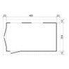 Timbela Garage bois Composite Marron 17m²