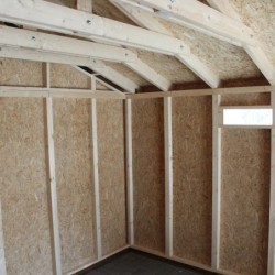 Timbela Garage bois Composite Marron 17m²