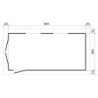 Timbela Garage bois Composite Marron 21m²