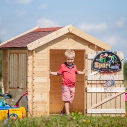 Timbela Cabanes enfants Bois massif Naturel