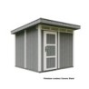 Timbela Abris de jardin en composite Composite Marron 6m²
