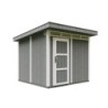 Timbela Abris de jardin en composite Composite Marron 6m²