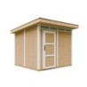 Timbela Abris de jardin en composite Composite Marron 6m²