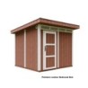 Timbela Abris de jardin en composite Composite Marron 6m²