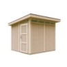 Timbela Abris de jardin en composite Composite Marron 6m²