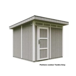 Timbela Abris de jardin en composite Composite Marron 6m²