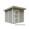 Timbela Abris de jardin en composite Composite Marron 6m²