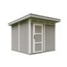 Timbela Abris de jardin en composite Composite Marron 6m²