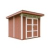 Timbela Abris de jardin en composite Composite Marron 6m²