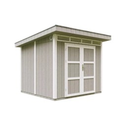 Timbela Abris de jardin en composite Composite Marron 6m²