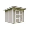Timbela Abris de jardin en composite Composite Marron 6m²