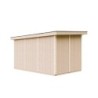 Timbela Abris de jardin en composite Composite Marron 9m²