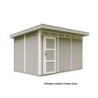 Timbela Abris de jardin en composite Composite Marron 9m²