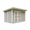 Timbela Abris de jardin en composite Composite Marron 9m²