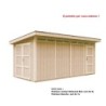 Timbela Abris de jardin en composite Composite Marron 12m²