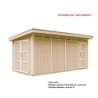Timbela Abris de jardin en composite Composite Marron 12m²