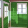 Exit Toys Cabanes enfants Bois massif Vert
