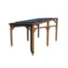 Cerland Carport Bois massif Marron 15.50m²