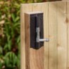 Rowlinson Coffre de jardin Bois massif Marron
