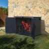 Duramax Abri de jardin résine PVC Gris