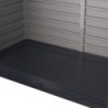 Duramax Abri de jardin résine PVC Gris