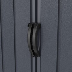 Duramax Abri de jardin résine PVC Gris