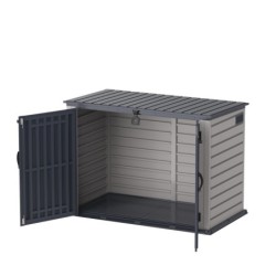 Duramax Abri de jardin résine PVC Gris