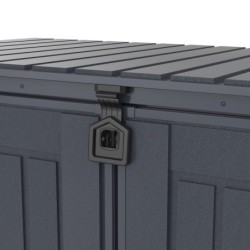Duramax Abri de jardin résine PVC Gris