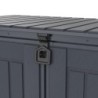 Duramax Abri de jardin résine PVC Gris