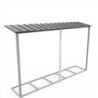Duramax Abri de jardin métal Métal + 3 couches peinture Gris 9.75m²